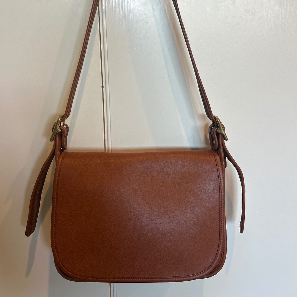Coach Patricia legacy bag TAN